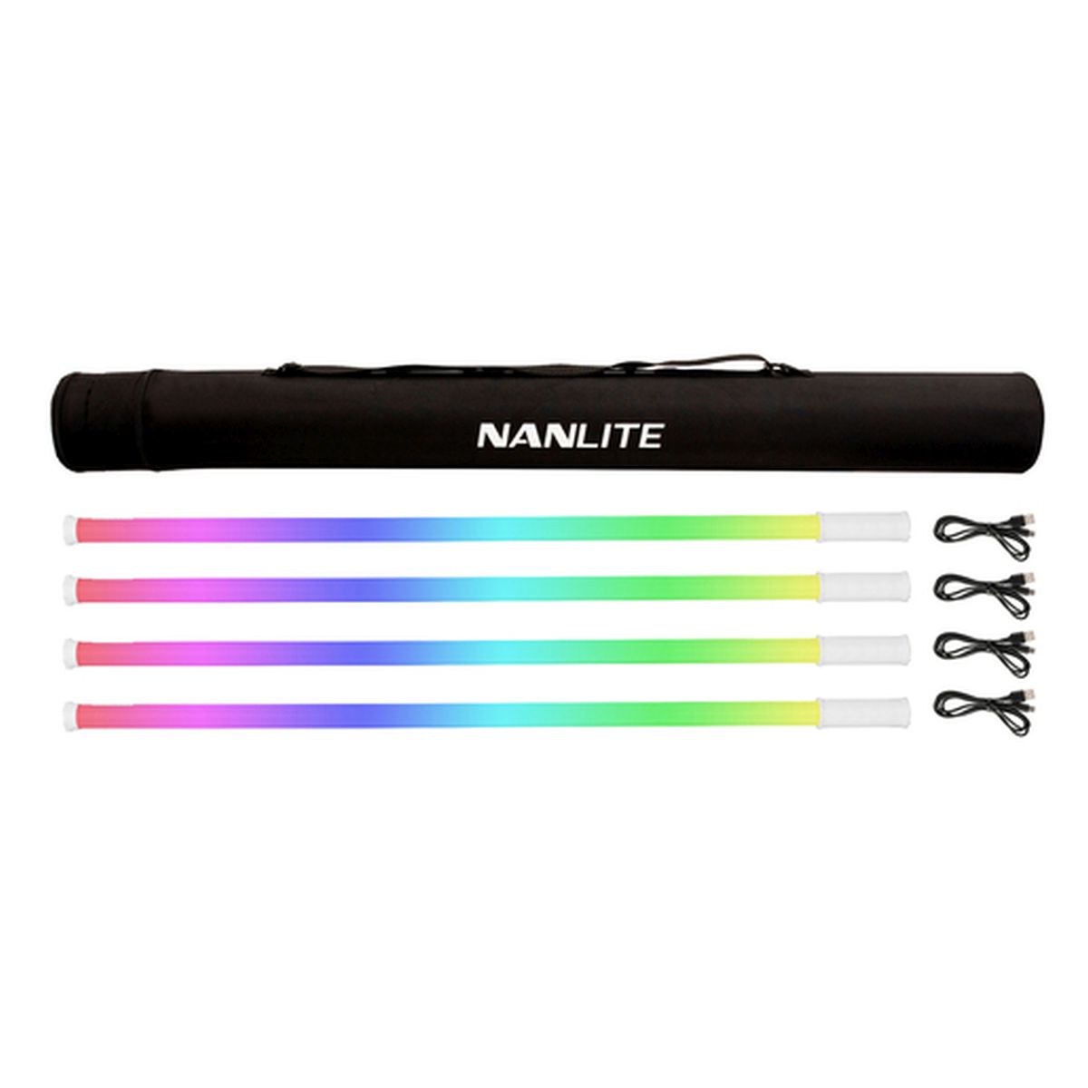 Nanlite PavoTube T8-7X 4er Kit RGBWW Farb-Effektleuchten Nanlite PavoTube T8-7X 4er Kit RGBWW Farb-Effektleuchten