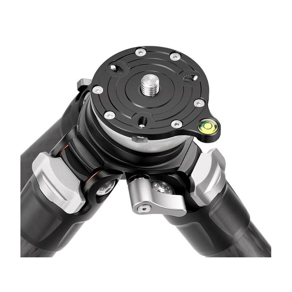 Leofoto Carbon-Dreibeinstativ LS-255CEX Ranger mit Nivelliereinrichtung + Videoneiger BV-5 Leofoto Carbon-Dreibeinstativ LS-255CEX Ranger mit Nivelliereinrichtung + Videoneiger BV-5