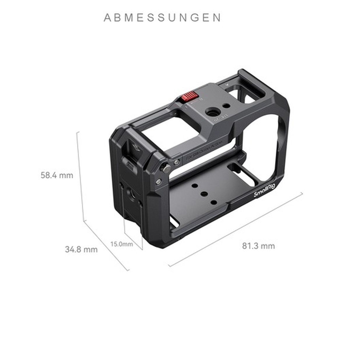 SmallRig 4119C Cage für DJI Osmo Action 3 und 4