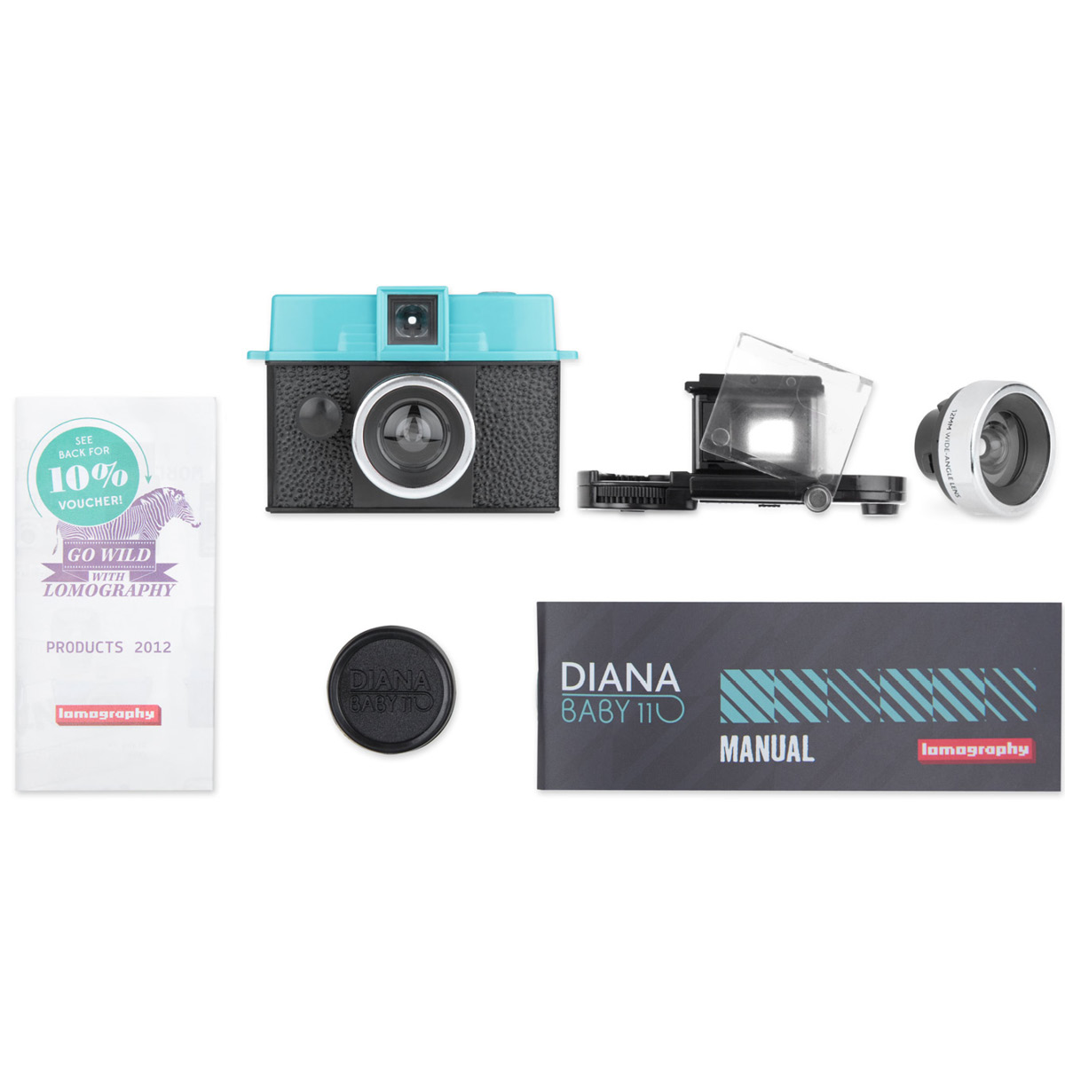 Lomography Diana Baby 110 Kit mit 12 mm Objektiv