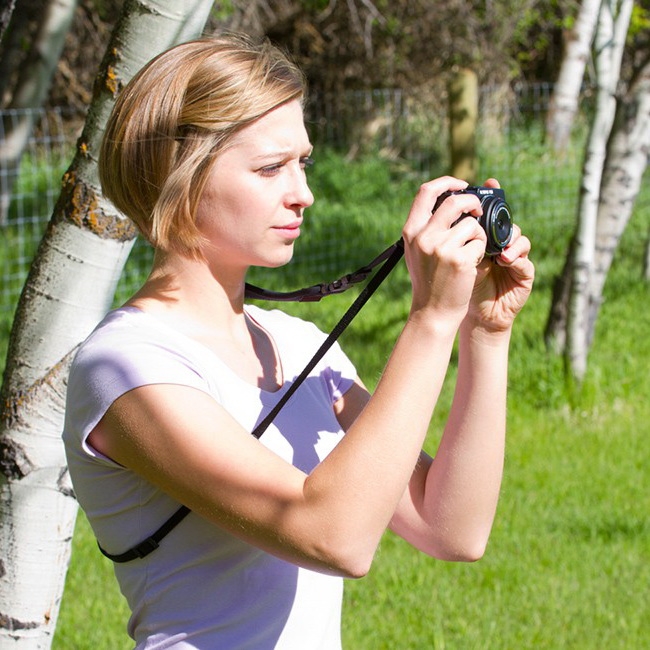 OP/TECH Mirrorless Sling Black
