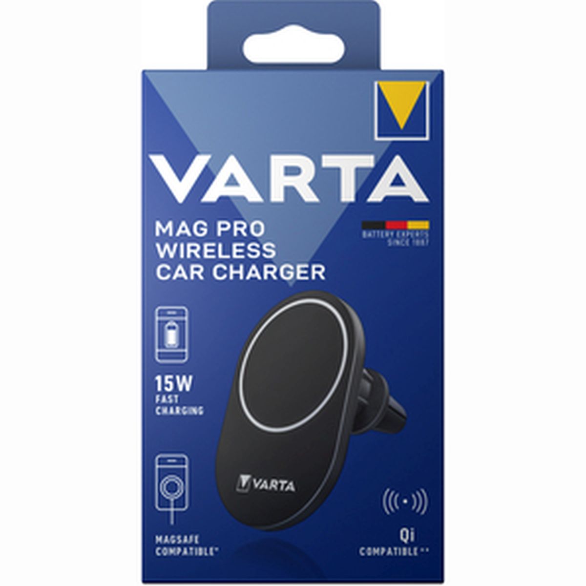 Varta Mag Pro Wireless Car Charger inkl. Autohalterung - Foto  Leistenschneider