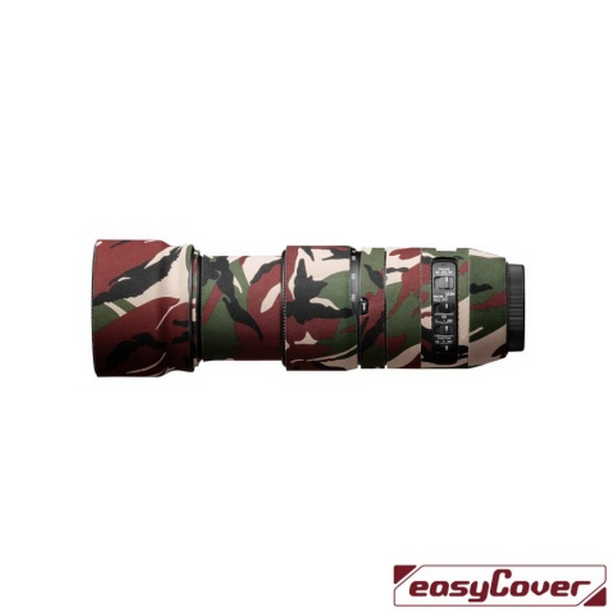 Easycover Lens Oak Objektivschutz für Sigma 100-400 mm 1:5-6,3 DG OS HSM Contemporary - Grün Camouflage