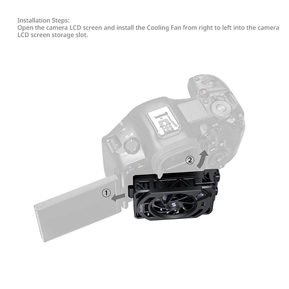 SmallRig 5063 Kühlsystem für Canon EOS R5 Mark II & R5