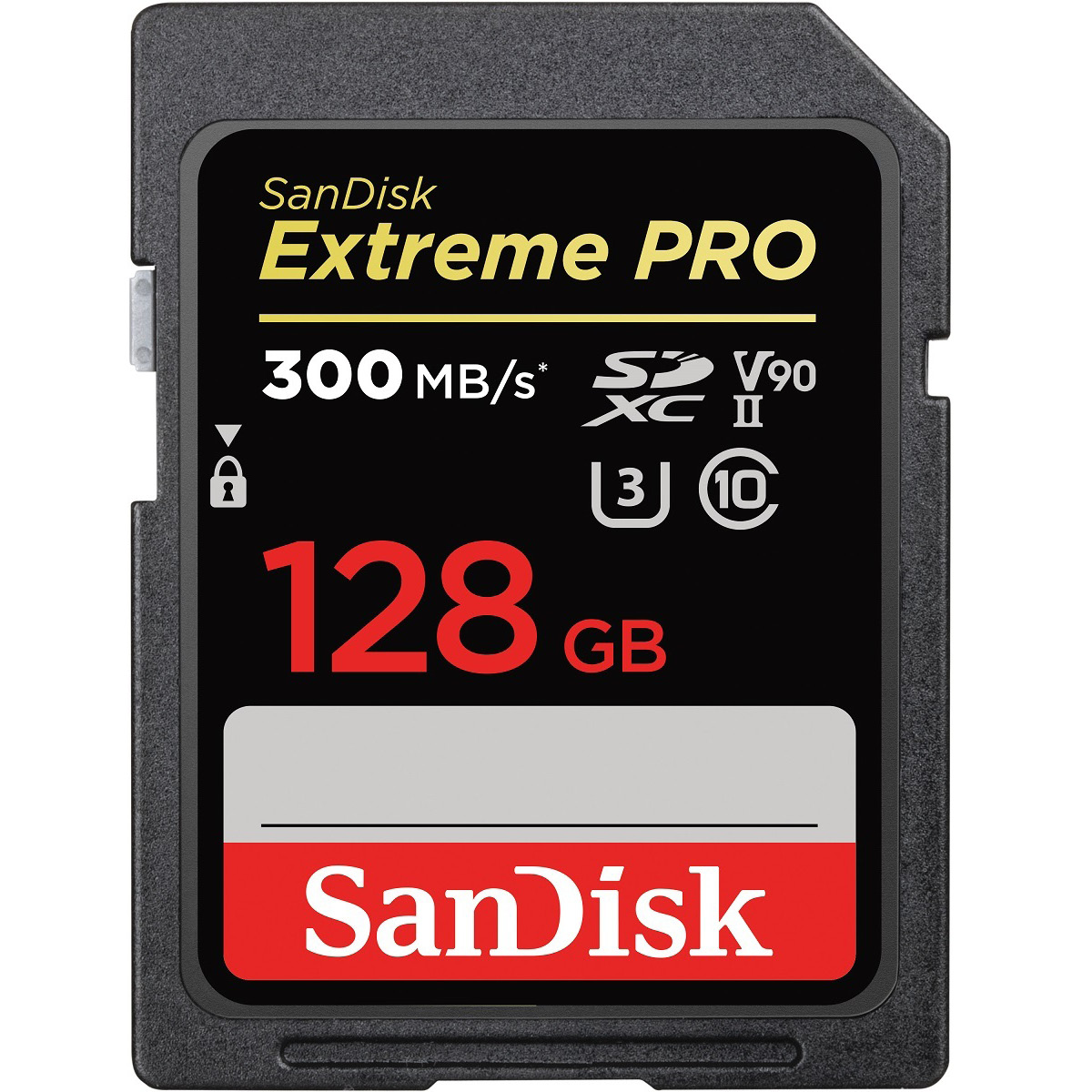 SanDisk 128 GB SDXC ExtremePro 300 MB/s UHS-II V90