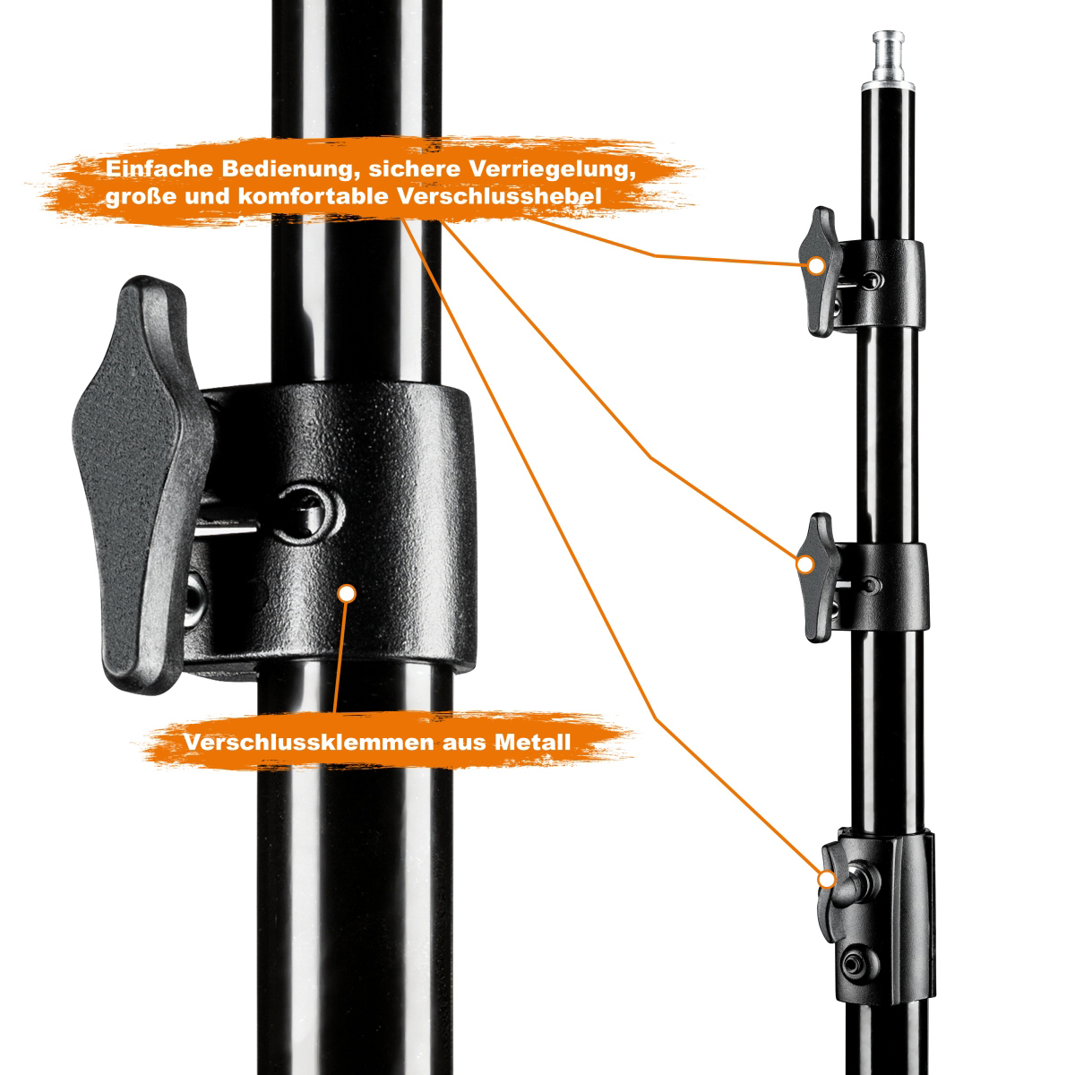 Walimex pro WT-420 Lampenstativ 420cm