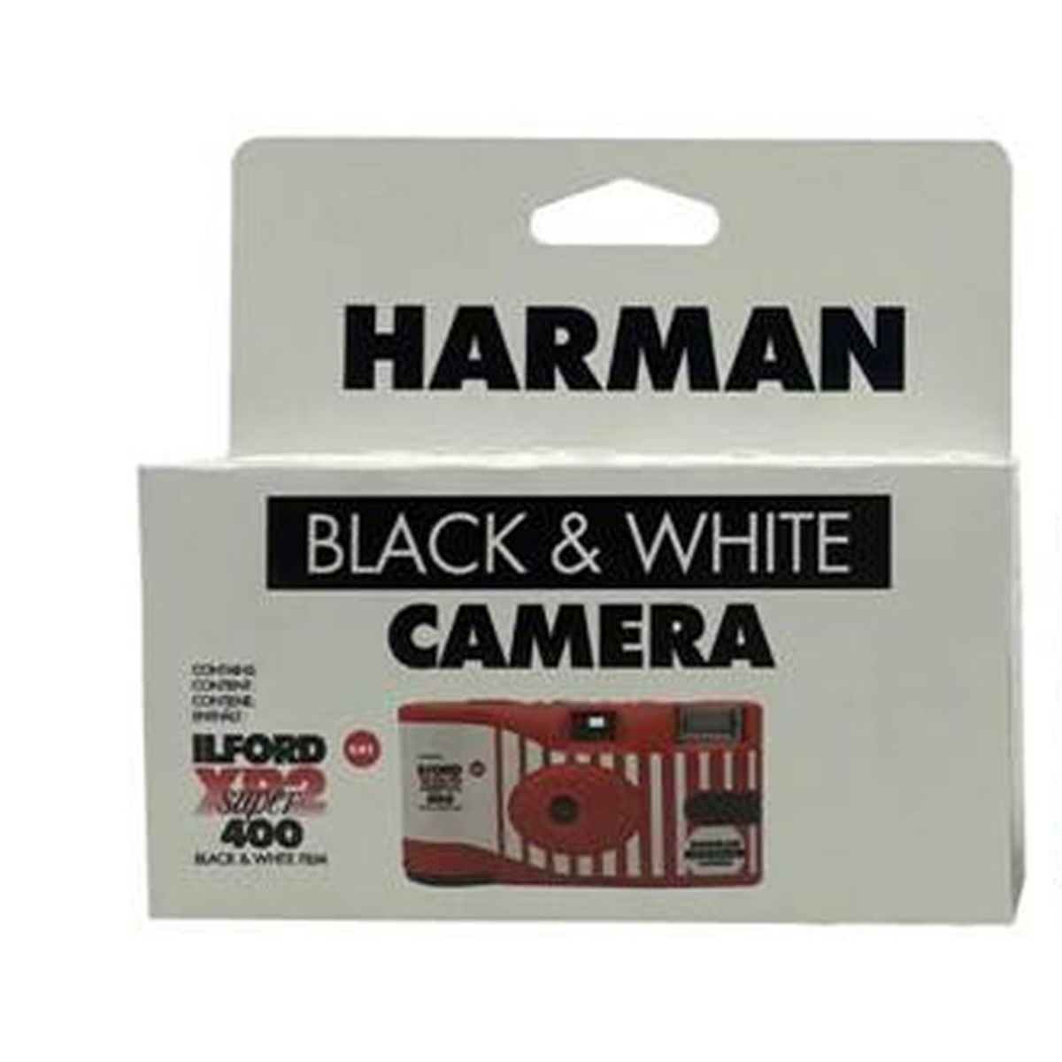 Ilford XP2 Einwegkamera mit Blitz 400 ASA / 27 Aufnahmen Schwarz & Weiß Ilford XP2 Einwegkamera mit Blitz 400 ASA / 27 Aufnahmen Schwarz & Weiß