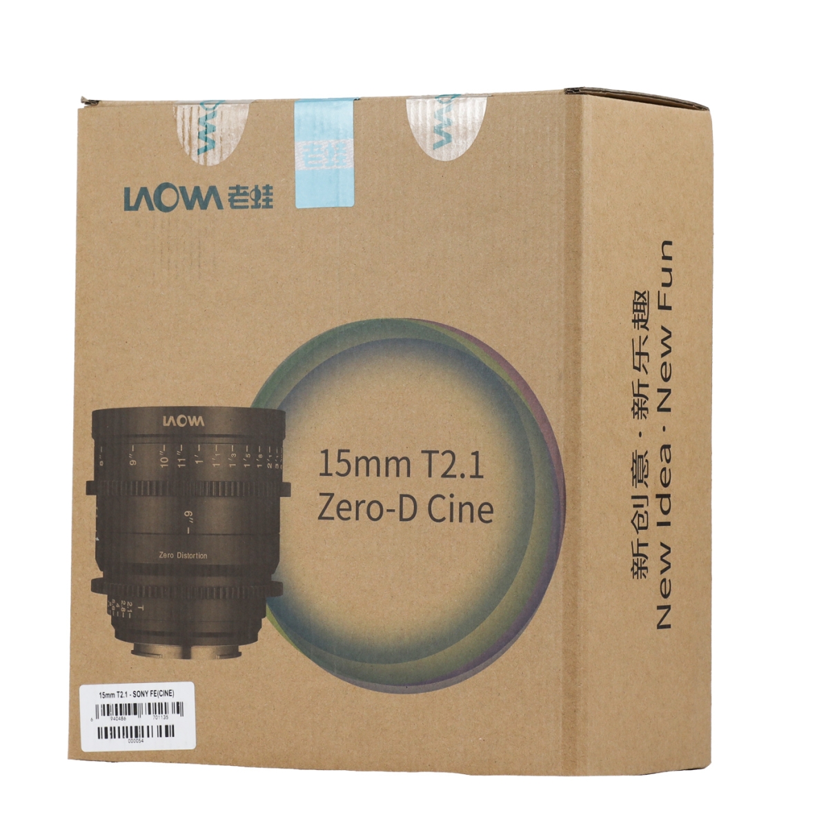 Laowa 15 mm 1:2,1 Zero-D Cine für Nikon Z