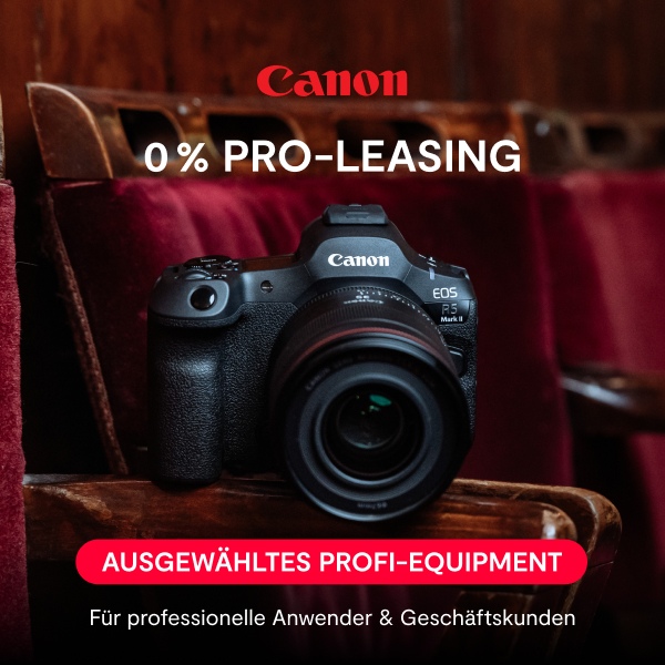 Canon 0 % Leasing Aktion bei Foto Leistenschneider