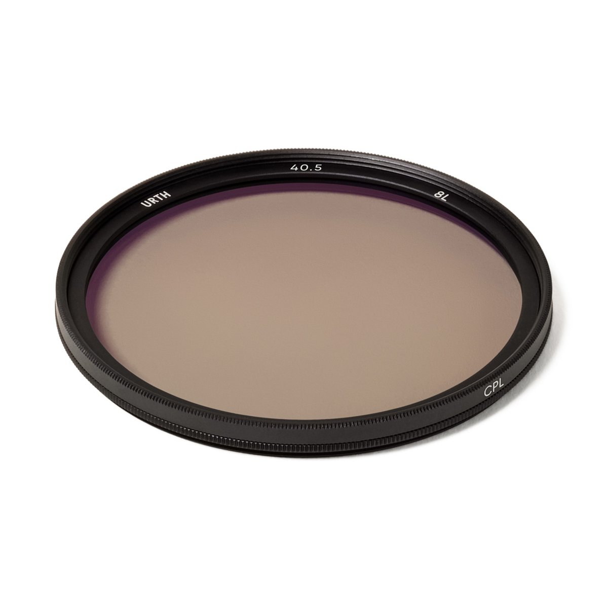 Urth 40.5mm Circular Polarizing (CPL) Objektivfilter - Draufsicht Urth 40.5mm CPL Filter