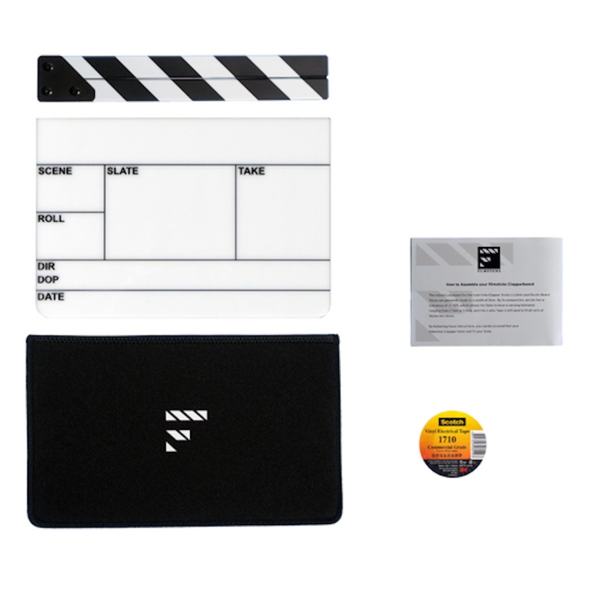 Filmsticks ClapperBoard Kit Premium EU/UK M