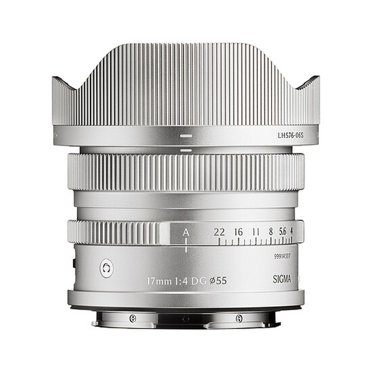 Sigma 17 mm 1:4,0 DG (C) I-Series L-Mount Silber