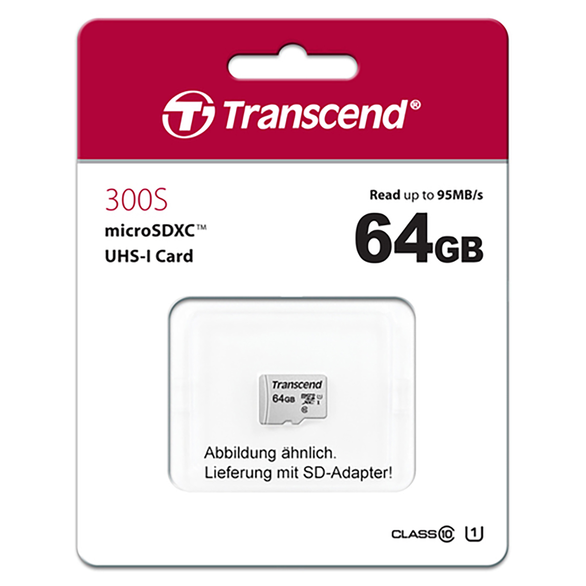 Transcend 64 GB microSDXC-Karte 95/45MB/S