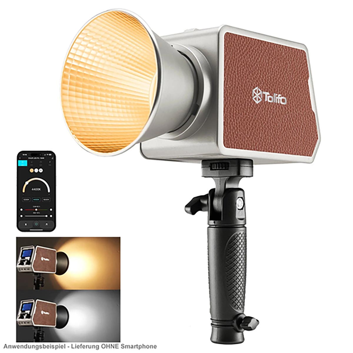 Tolifo PL-100B Palm LED-Leuchte