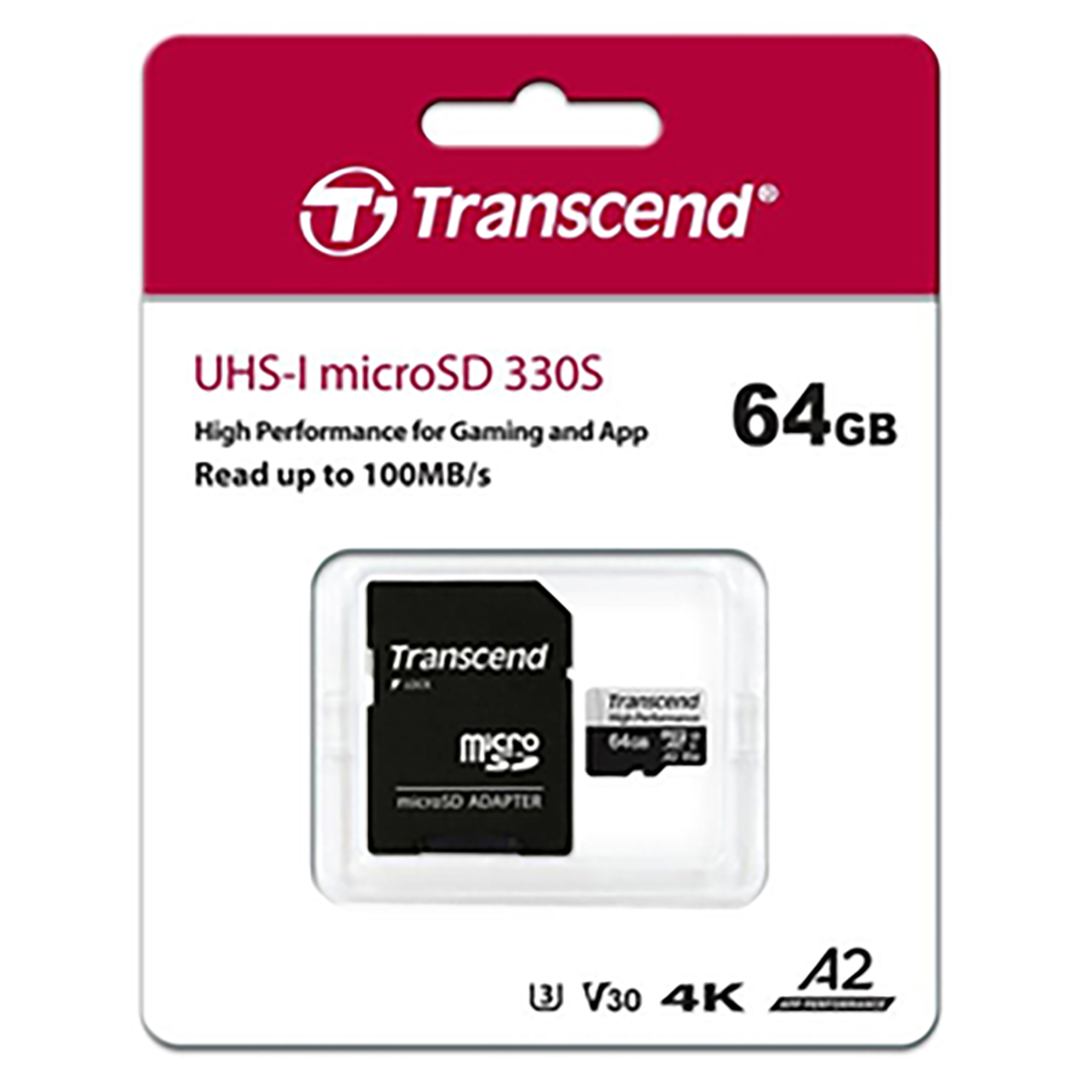 Transcend 64 GB microSDXC-Karte 100/85MB/S