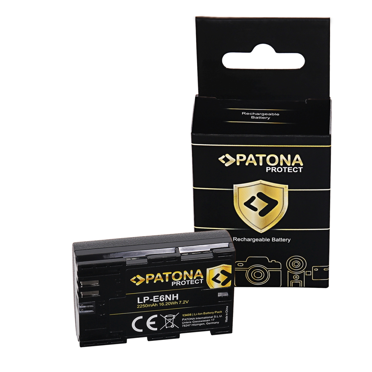 Patona Protect Akku Canon LP-E 6NH