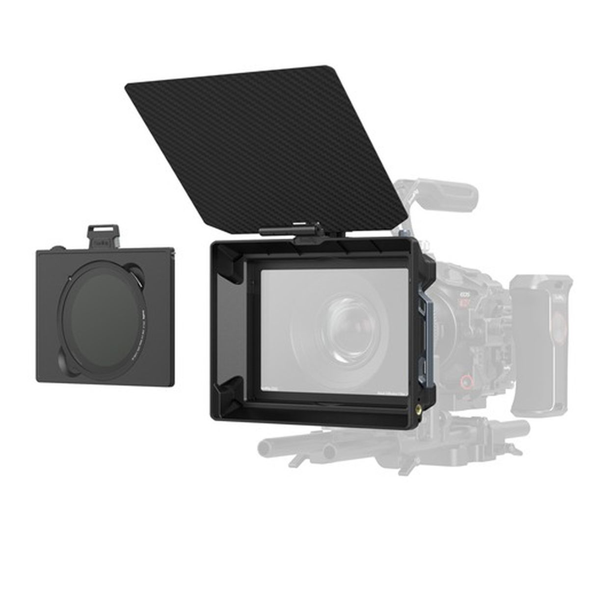 SmallRig 5011 Matte Box Set mit zwei CPL-Filtern und Zubehör