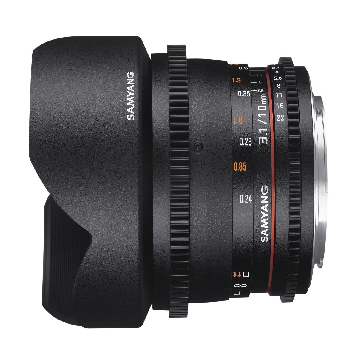Samyang MF 10 mm 1:3,1 Video für Canon EF-S