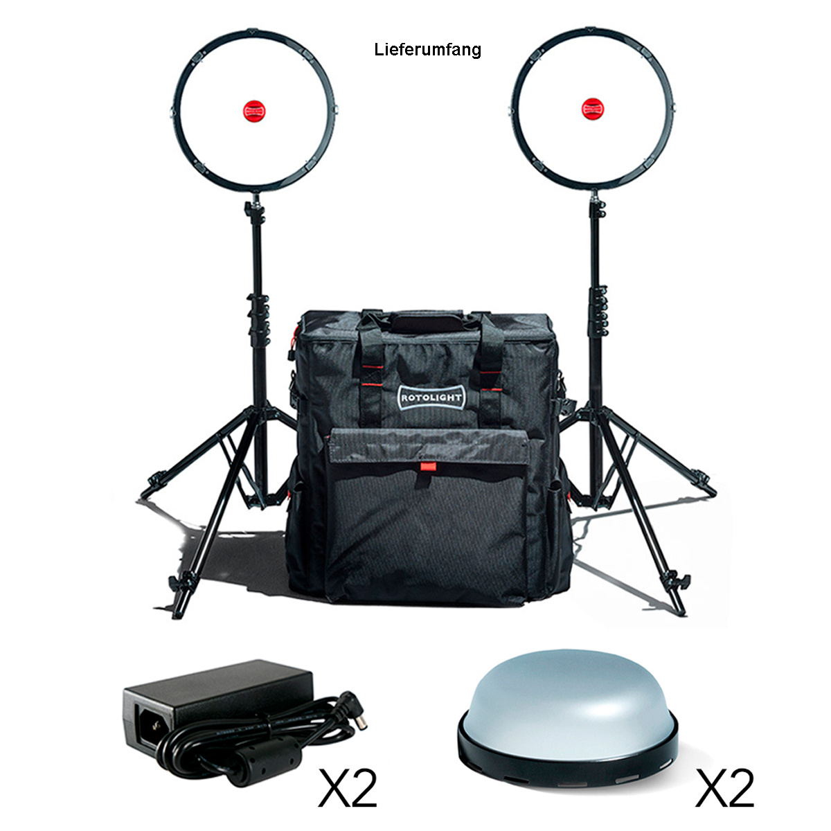 Rotolight AEOS 2 Masters Kit RGBWW-LED Leuchte