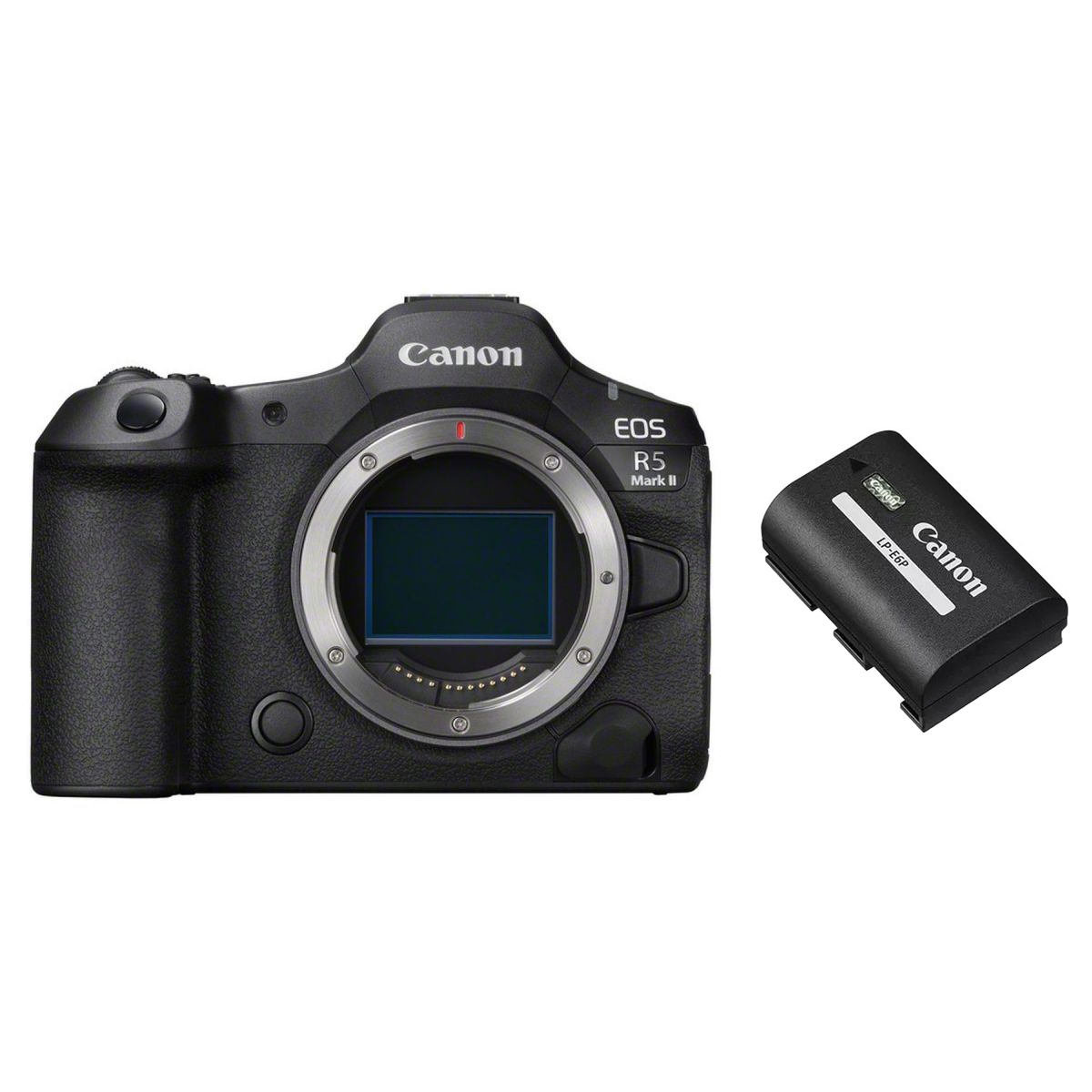 Canon EOS R5 II + Canon LP-E6P Akku
