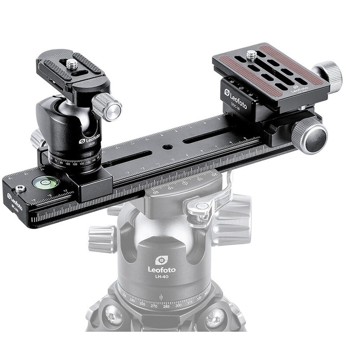 Leofoto FDM-02 Dualhalterung für Spektiv und Entfernungsmesser Leofoto FDM-02 Dualhalterung für Spektiv und Entfernungsmesser