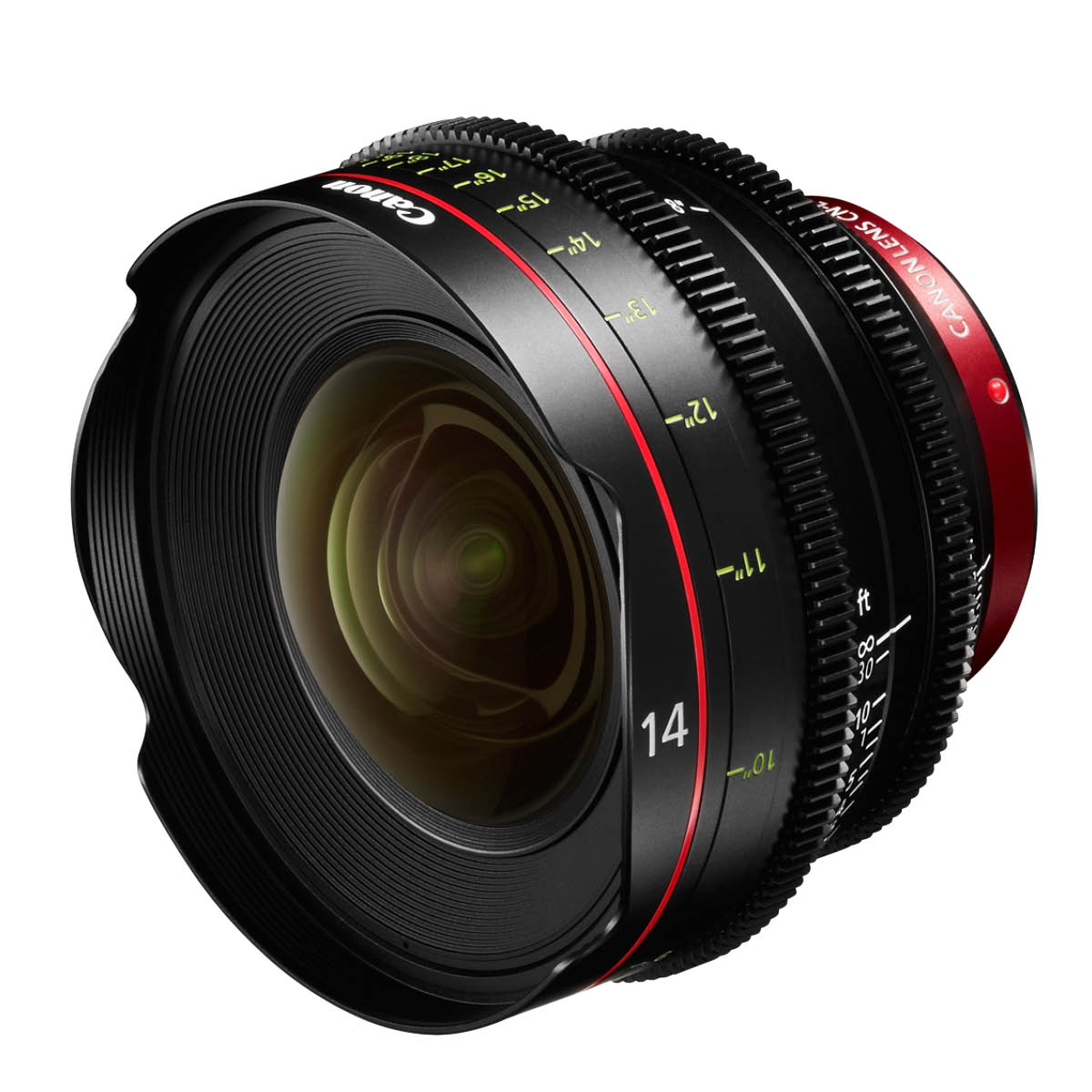 Canon CN-E14 mm T3.1 L F (M) Cine-Servo-Objektiv  Canon CN-E14 mm T3.1 L F (M) Cine-Servo-Objektiv