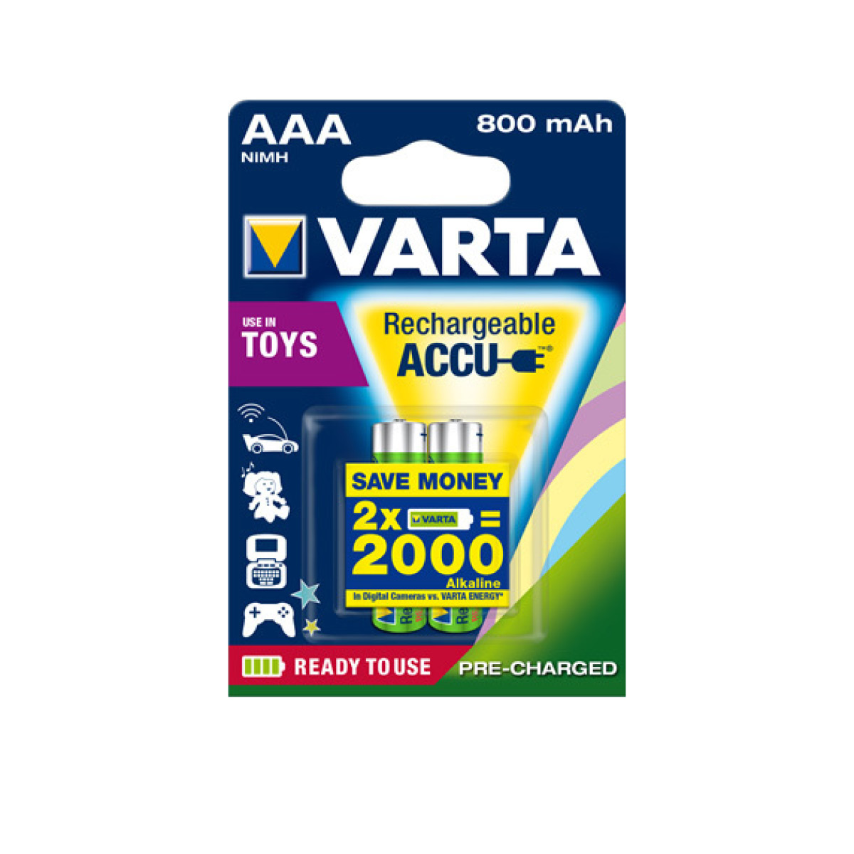 Varta Ready to use Akku Micro 2er Blister AAA
