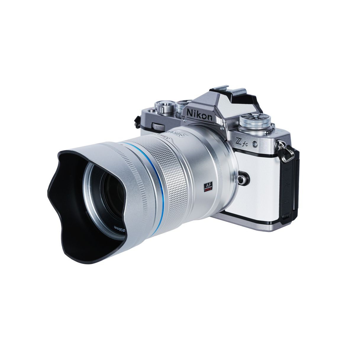 Sirui 33 mm 1:1,2 Sniper AF Fuji X-Mount Silber Metall