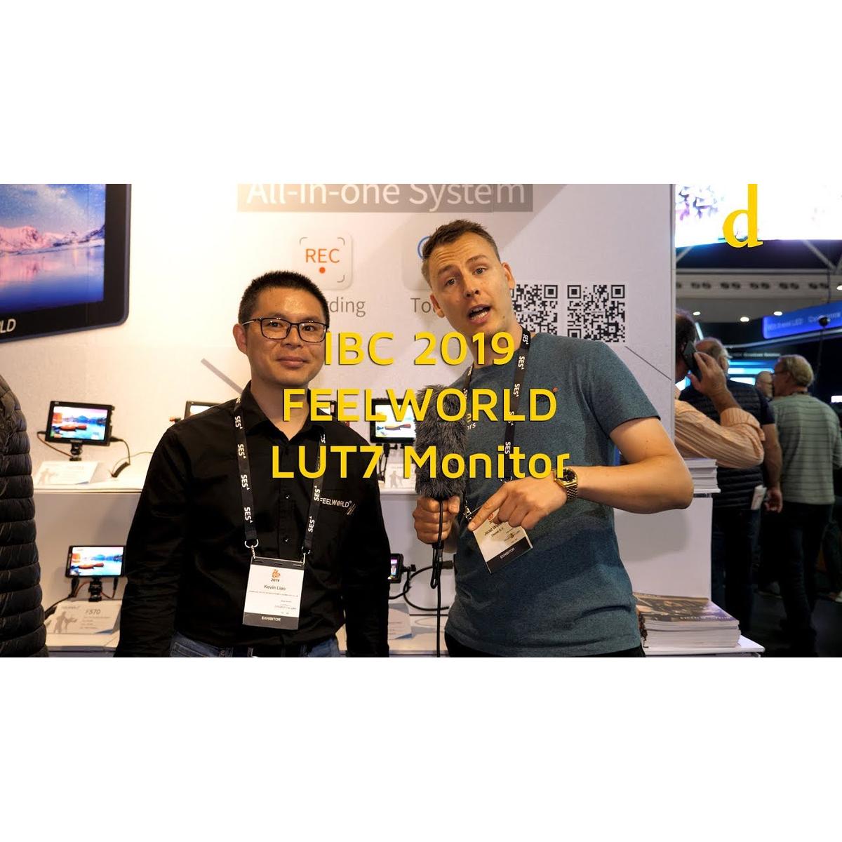 Feelworld 7" LUT7 (HDMI) Touch Monitor with Waveform/ Vector Scope