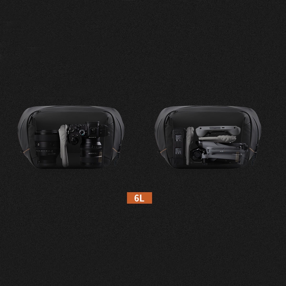 PGYTech OneGo Solo V2 6L Obsidian