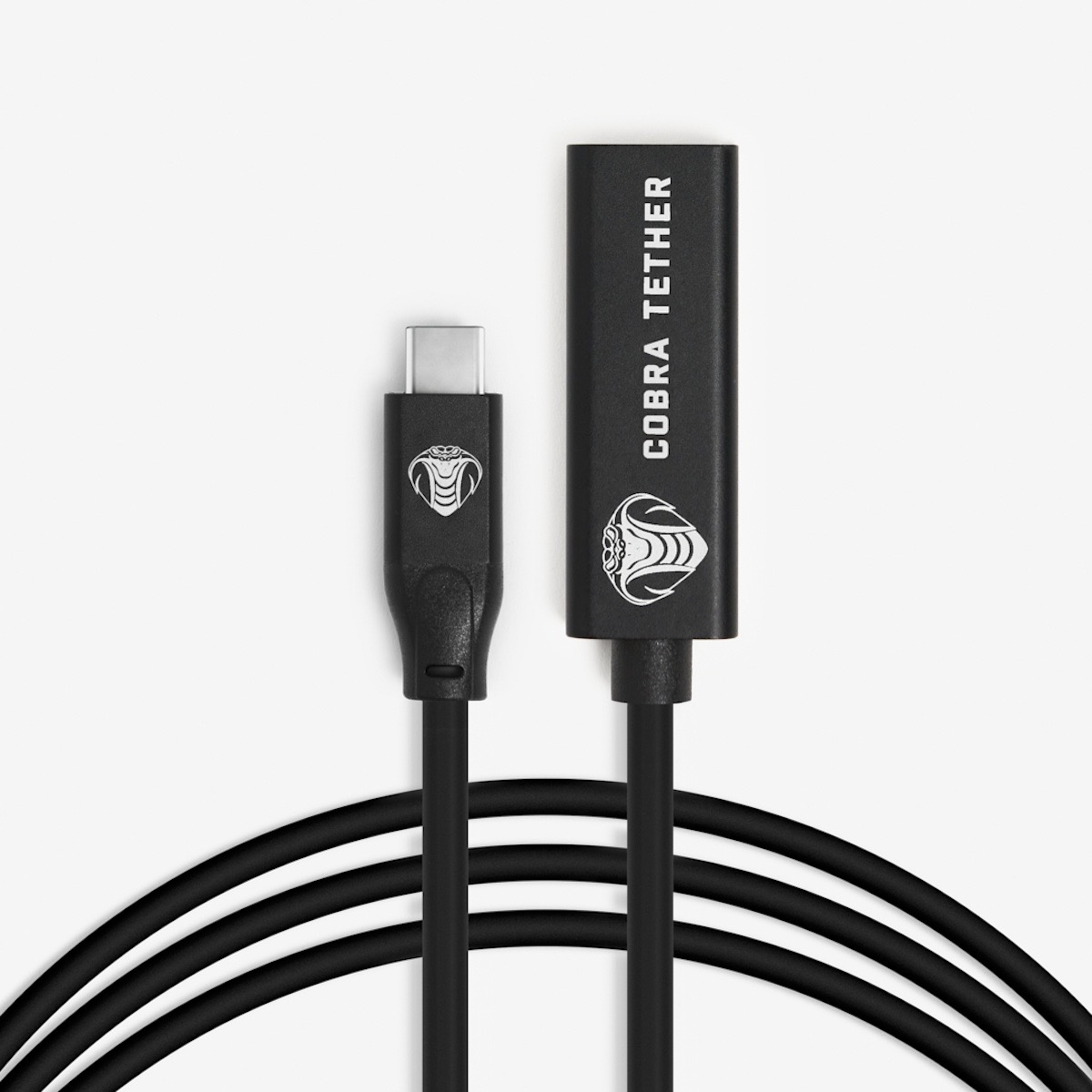 CobraTether USB-C / USB-C Verlängerungskabel 5m schwarz