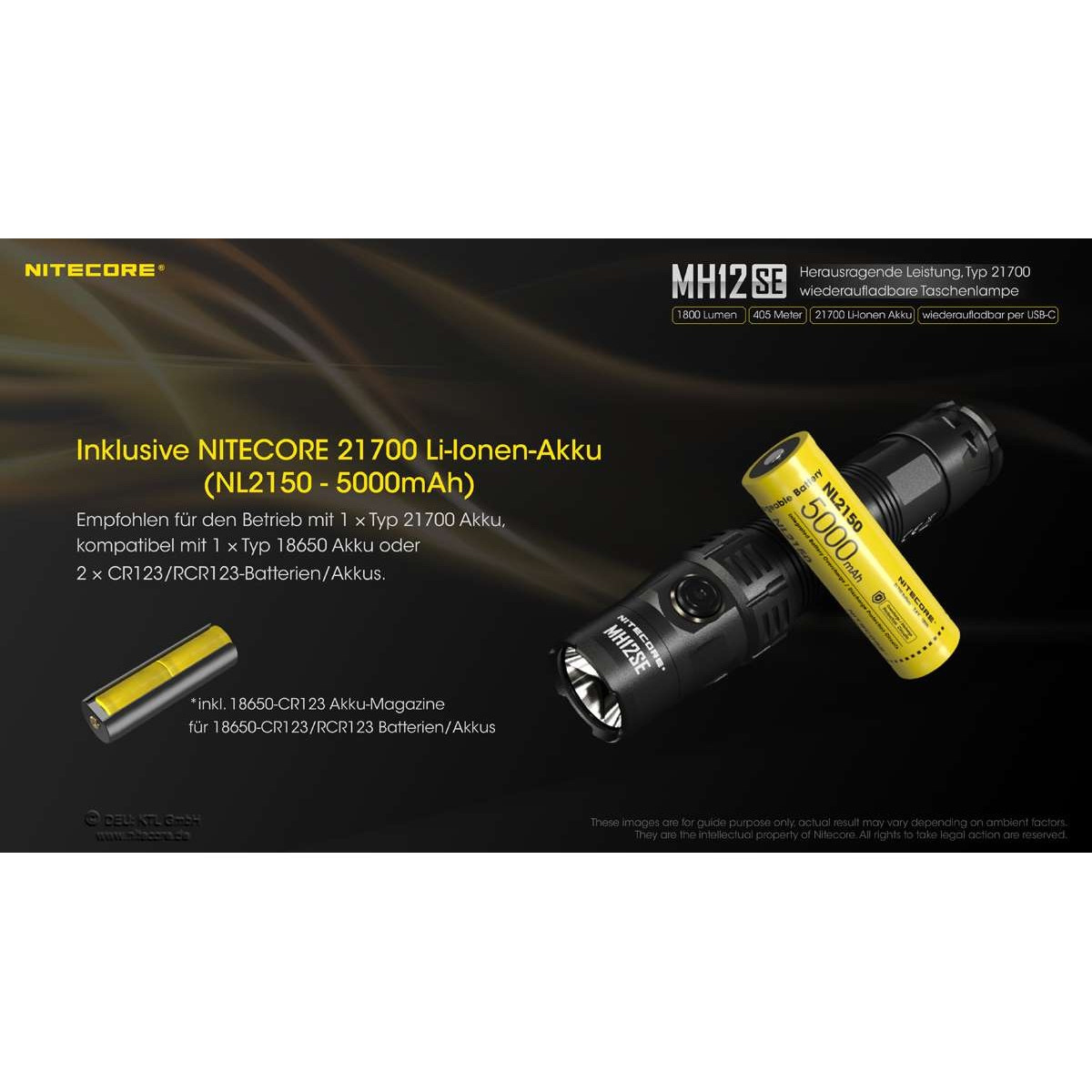 Nitecore MH12SE Taschenlampe