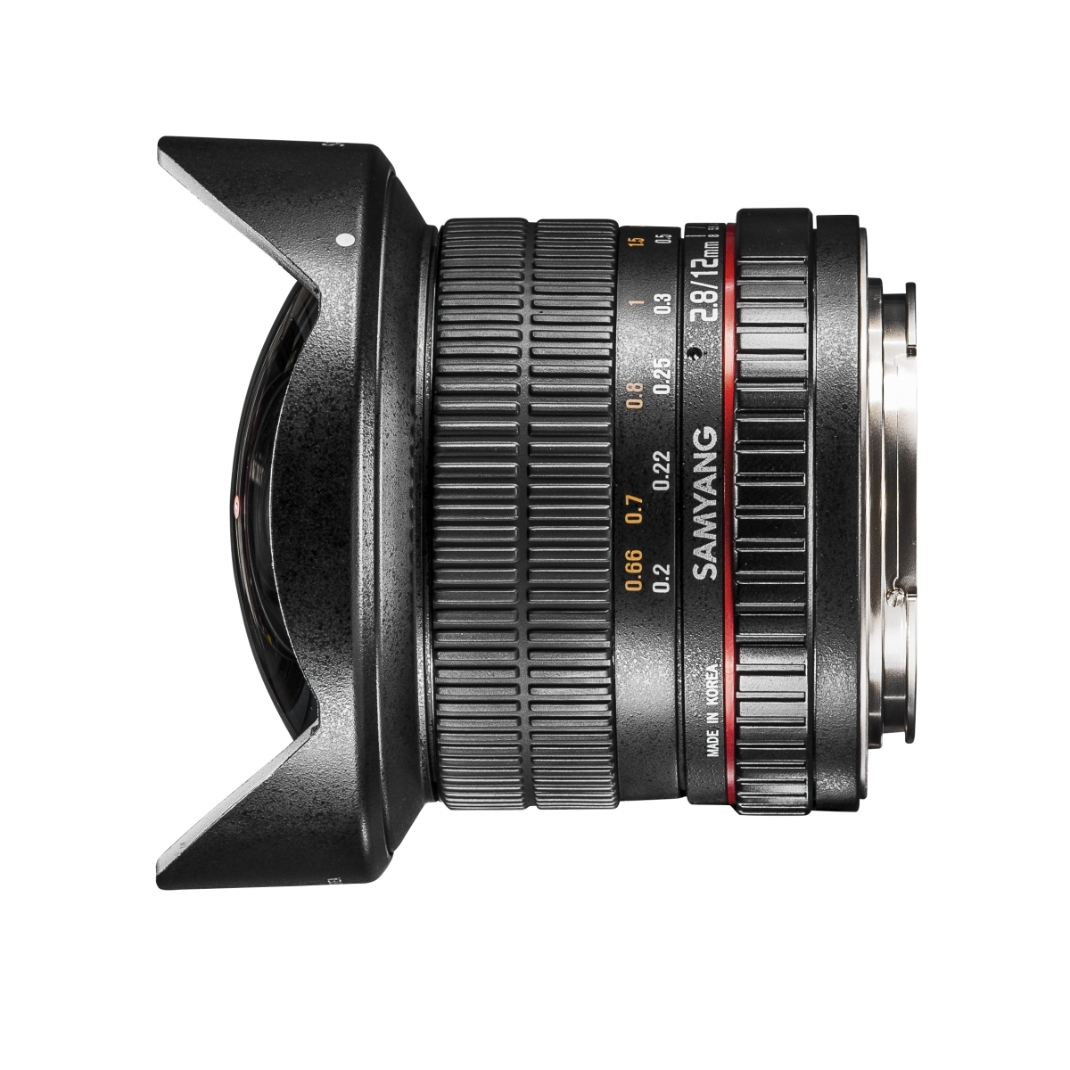 Samyang MF 12 mm 1:2,8 Fisheye für Canon EF-M
