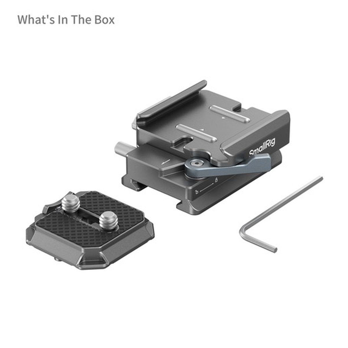 SmallRig 4639 HawkLock H38 Arca-Swiss QR Plate für DJI Stabilizers