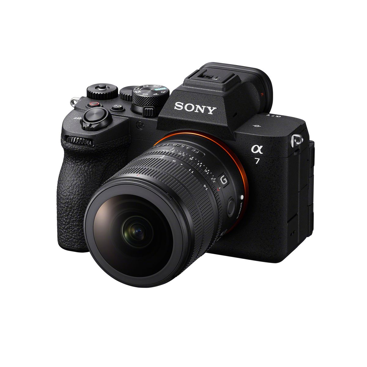 Sony 8-14 mm 1:3,5 FE G Fisheye an Kamera