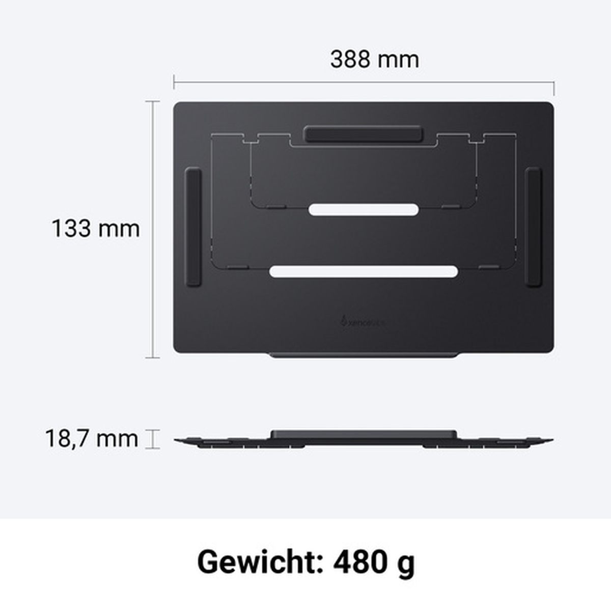 Xencelabs Mobile Easel Basishalterung mit Standfuß für das Pen Display 16