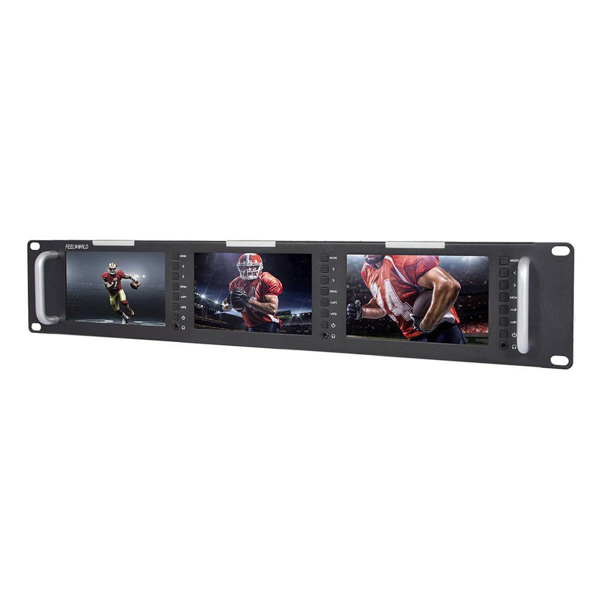 Feelworld T51-H Triple Rack Monitor (No SDI)