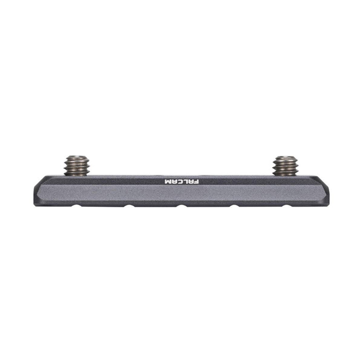 Falcam F22 Five-position Quick Release Plate 2538 - Falcam-Adapterleiste mit zwei Befestigungsschrauben, Frontansicht