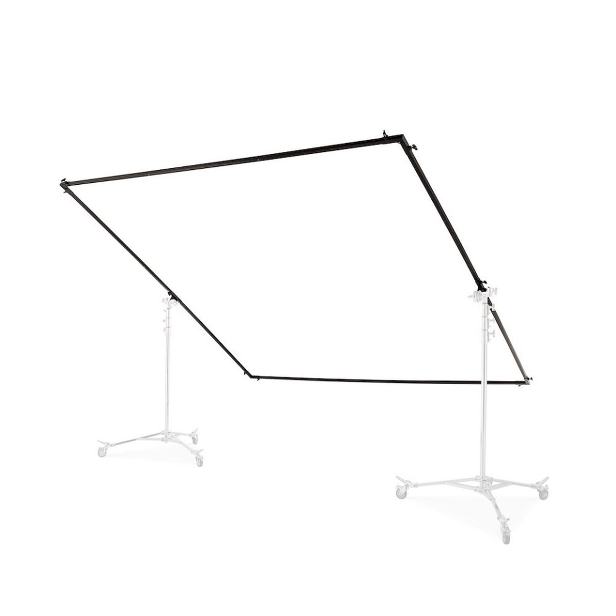 Avenger Modularer Überkopfrahmen mit Ohren, 366 cm x 366 cm