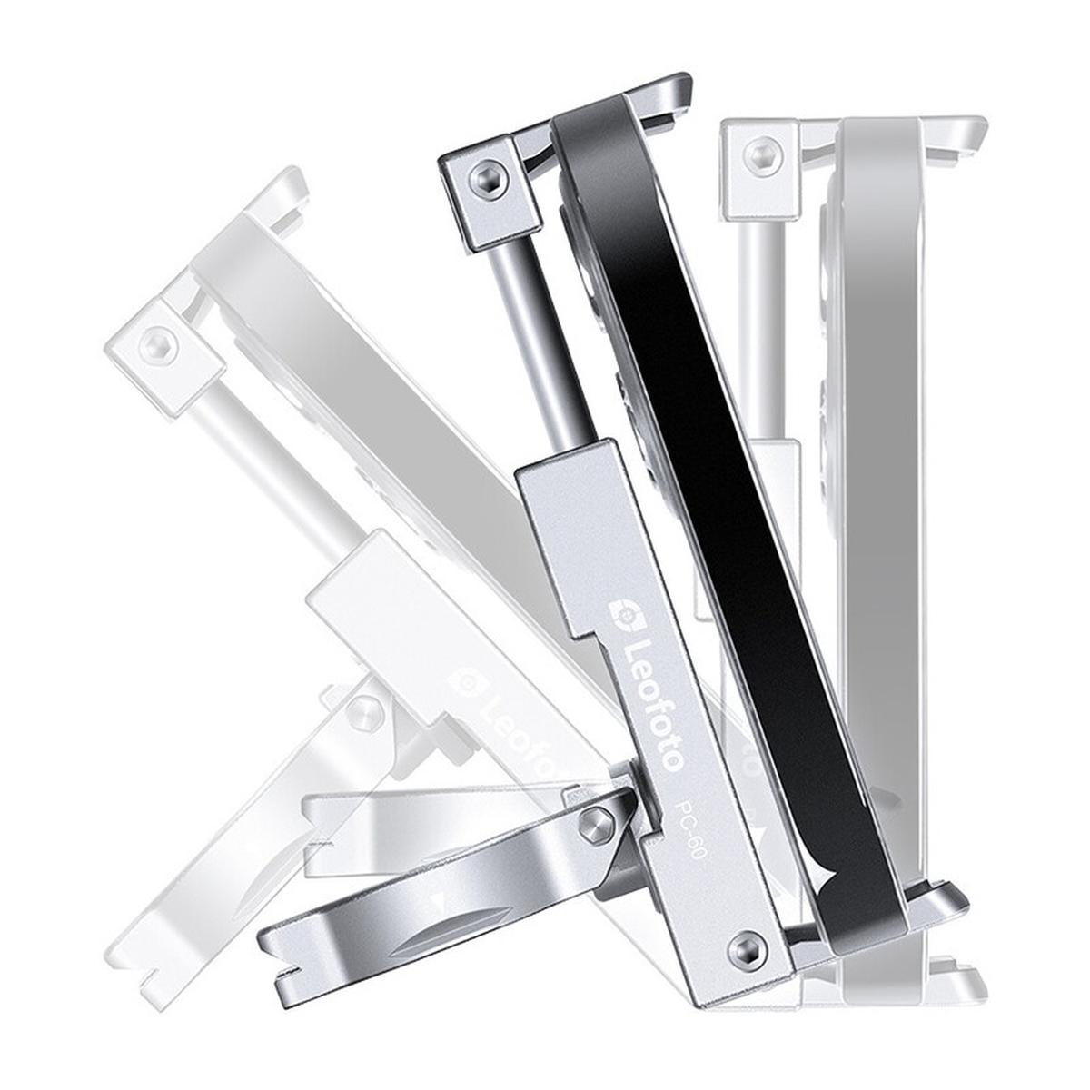 Leofoto Smartphonehalterung PC-60 silber Leofoto Smartphonehalterung PC-60 silber