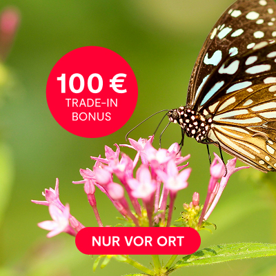 100 € Trade-In Bonus zusätzlich zum Ankaufswert