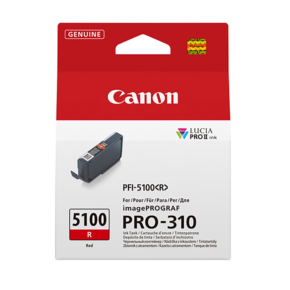 Canon PFI-5100R rot Tinte für ImagePrograf PRO-310