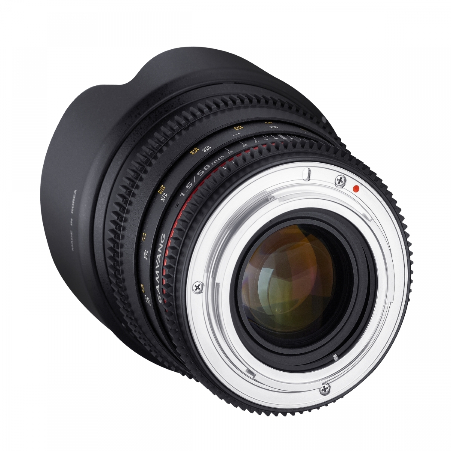 Samyang MF 50 mm 1:1,5 Video DSLR II für Canon EF