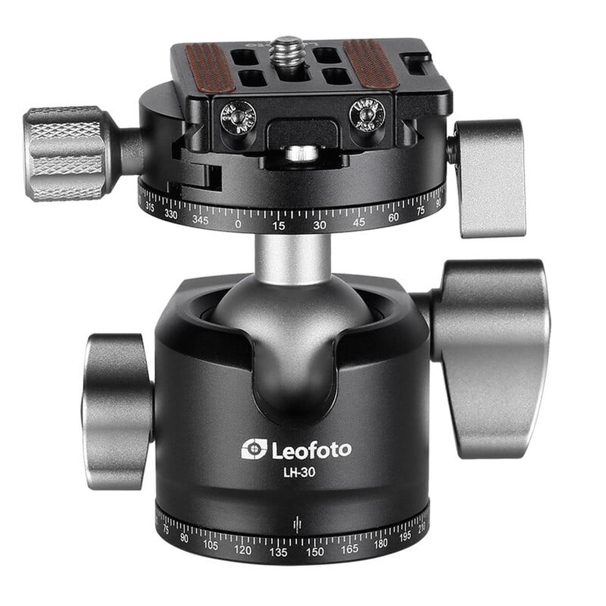 Leofoto Stativ-Kugelkopf LH-30R, Dual-Panoramafunktion + Schnellwechselplatte NP-50 Leofoto Stativ-Kugelkopf LH-30R, Dual-Panoramafunktion + Schnellwechselplatte NP-50