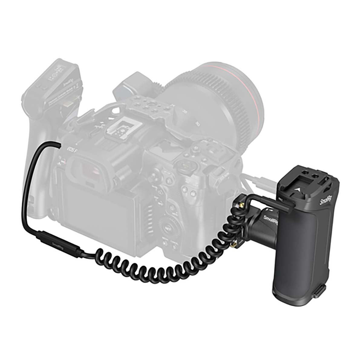 SmallRig 5235 drehbarer Seitengriff mit REC-Taste für Canon und Blackmagic Kameras