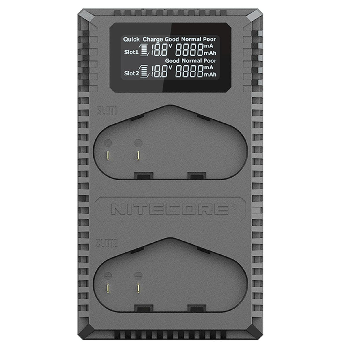 Nitecore UCN4 Pro USB-Kamera-Ladegerät für Canon
