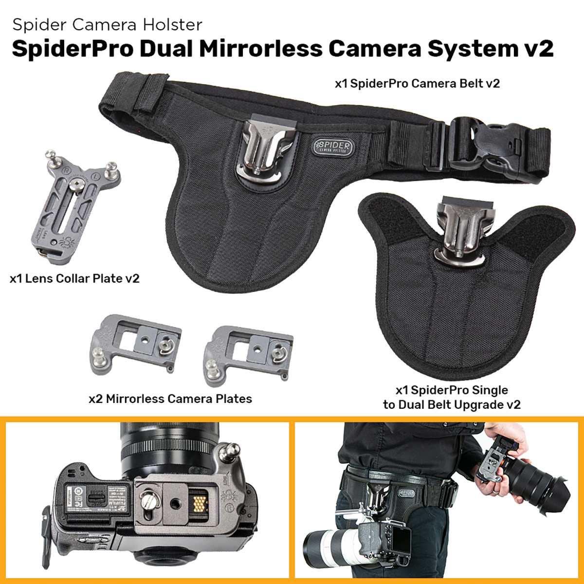 Spider Pro Mirrorless Dual Kamera System V2