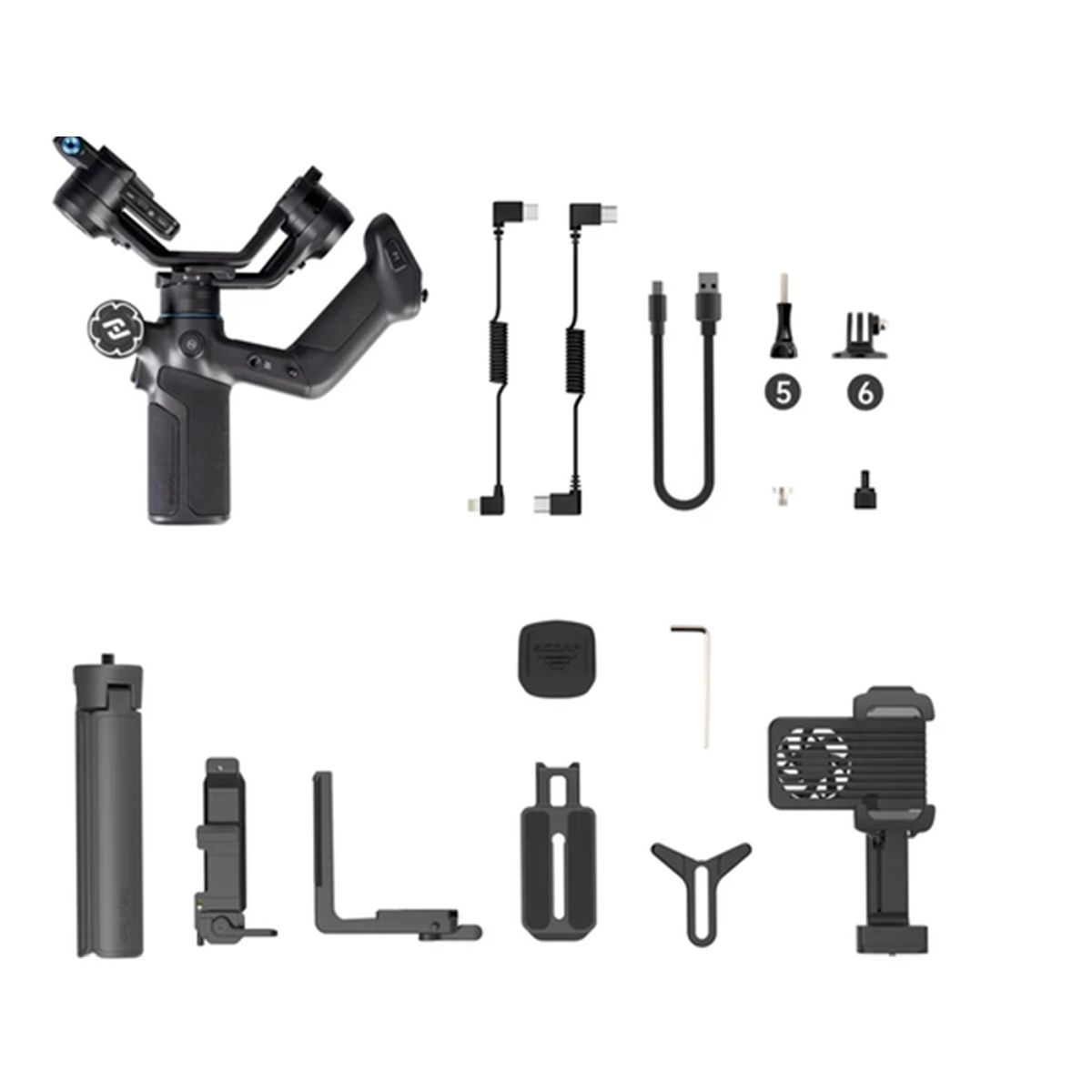 FeiyuTech SCORP Mini 3 Pro Gimbal mit Zubehör