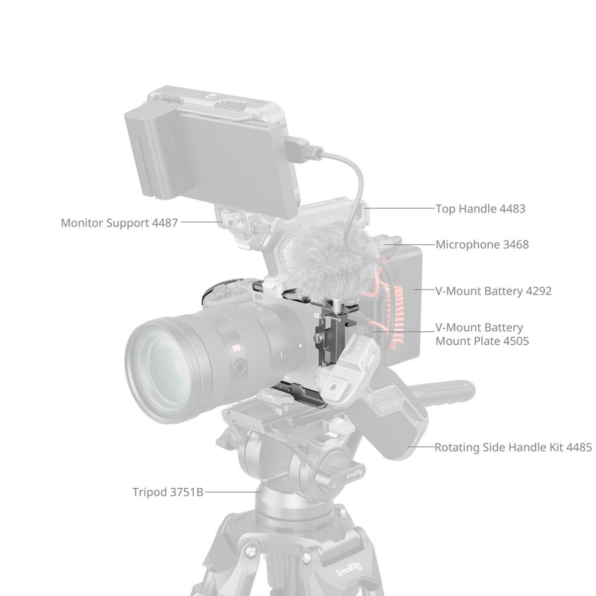 SmallRig 4770 HawkLock Quick Release Cage Kit for Sony FX3 / FX30