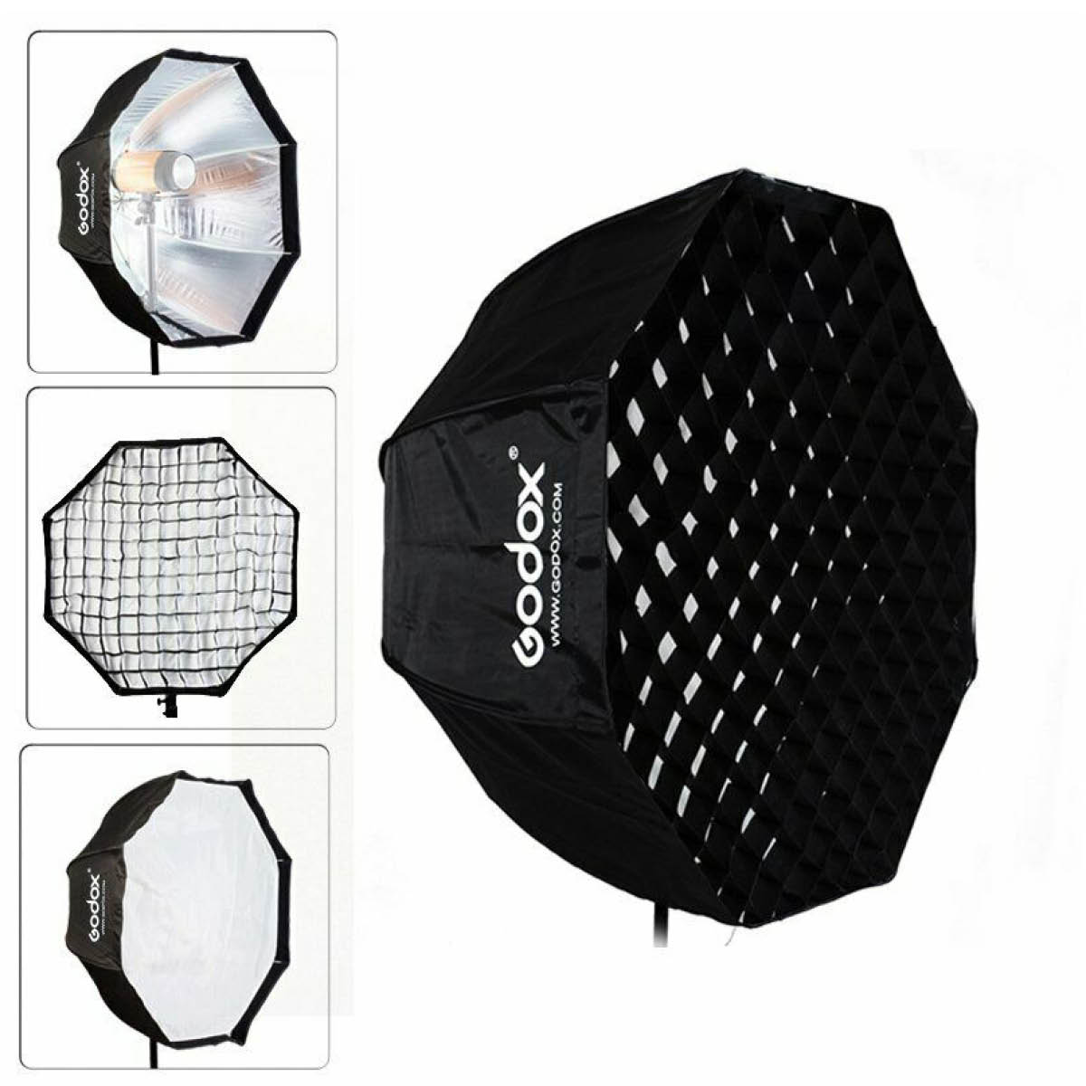 Godox Softbox mit Schirmanschluss 95 cm + Grid